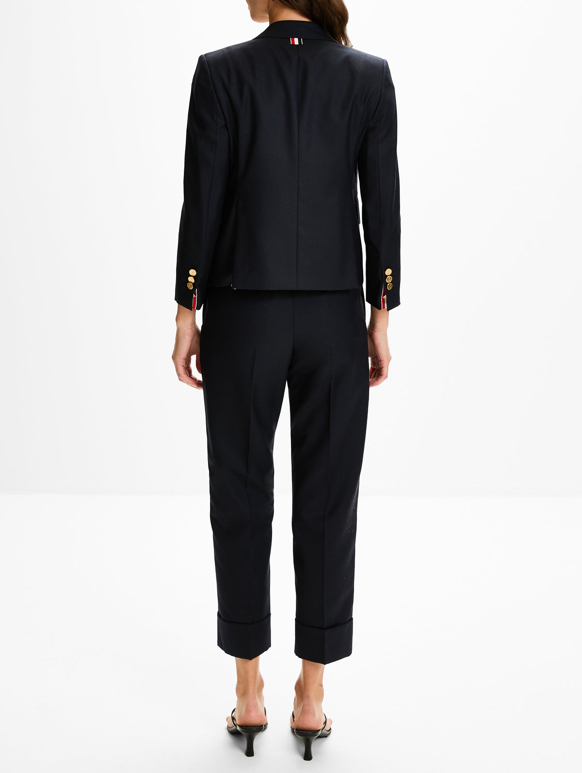 Sport Coat,THOM BROWNE,NAVY,Image 3