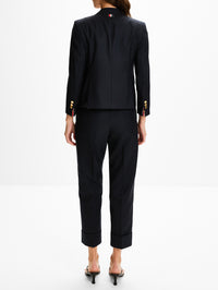 Sport Coat,THOM BROWNE,NAVY,Image 3