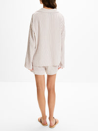 Felix Short,TOVE,WHITE STRIPE,Image 3