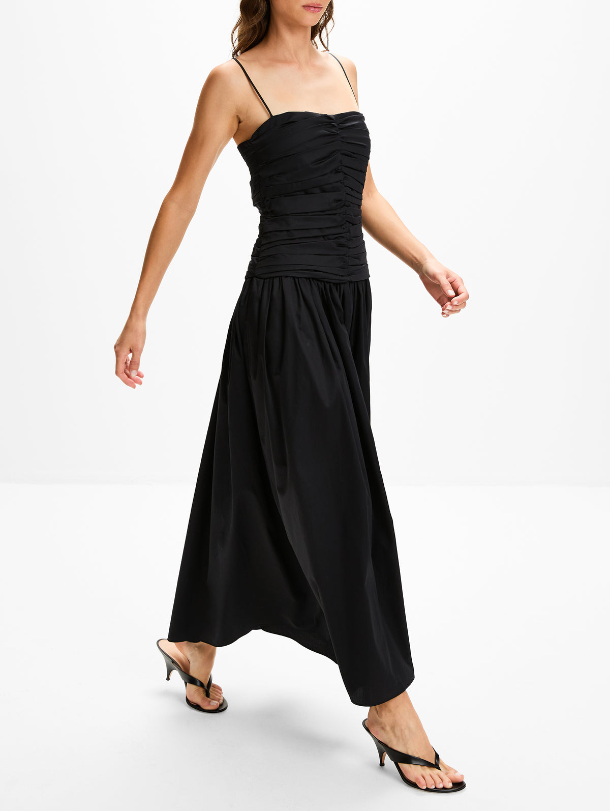 Amina Dress,TOVE,BLACK,Image 3