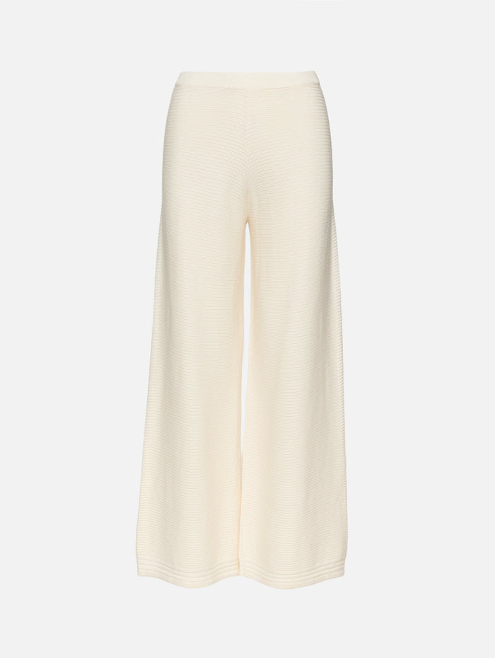 Crochet Pant,LA LIGNE,IVORY,Image 1