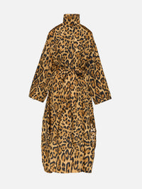 Pleated Coat,ALAIA,NOIR CARAMEL,Image 2