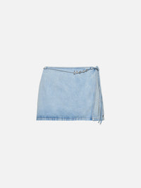 Short,LOEWE,WASHED BLUE,Image 1