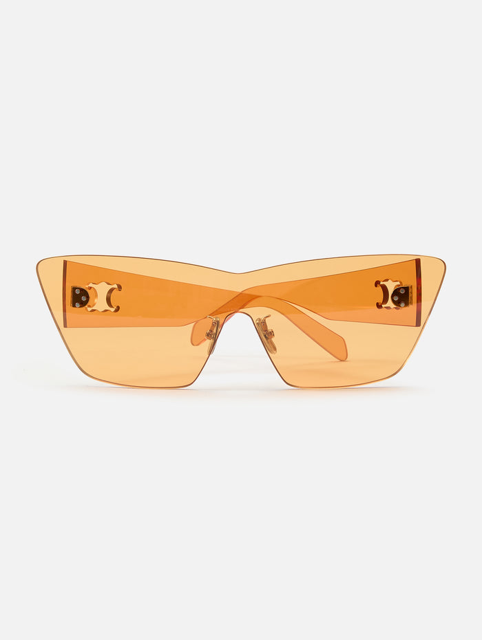 Sundown Sunglasses,CELINE EYEWEAR,SHINY ORANGE,Image 1