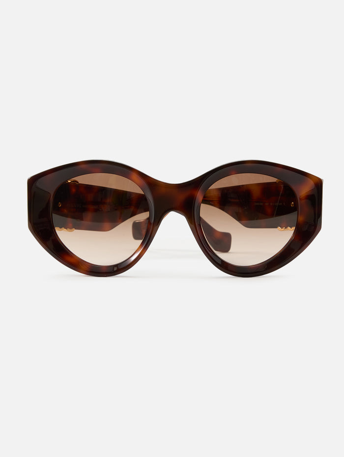 Anagram Sunglasses,LOEWE EYEWEAR,DARK HAVANA,Image 1