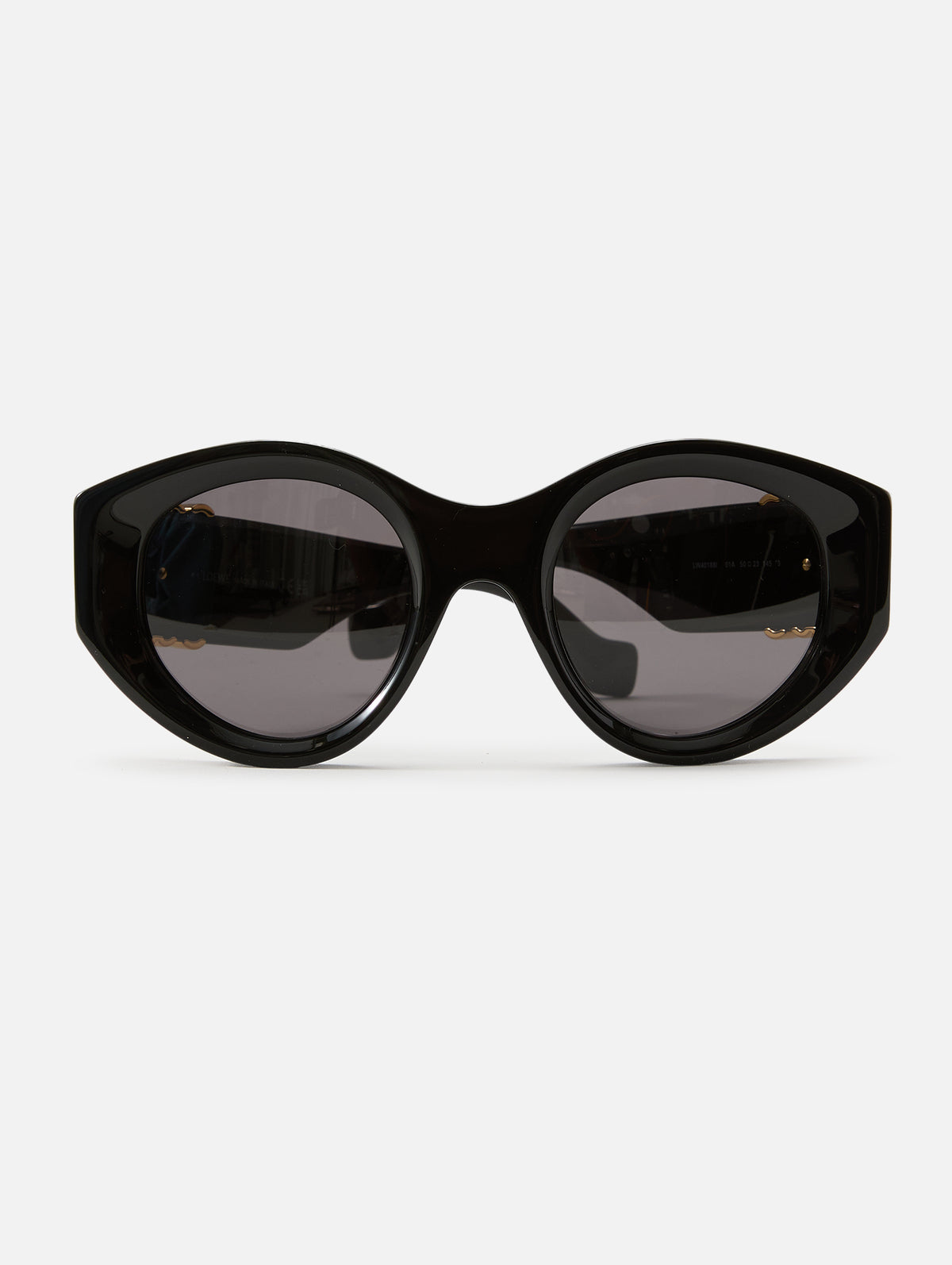 Anagram Sunglasses,LOEWE EYEWEAR,SHINY BLACK,Image 1