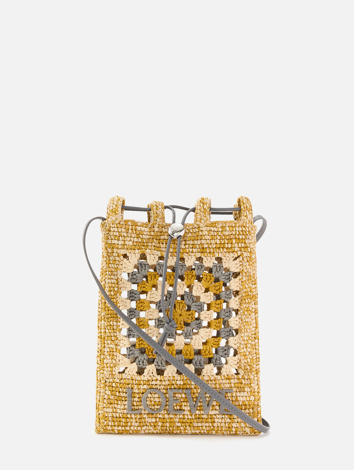 Pocket Patch Crossbody Bag,LOEWE,PEARL GREY,Image 1