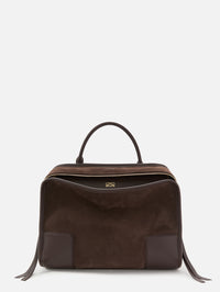 Amazona Large Tote,LOEWE,DARK CHESTNUT,Image 1