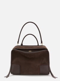 Amazona Large Tote,LOEWE,DARK CHESTNUT,Image 3