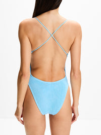 Indira One Piece Swimsuit,BOND-EYE,CLOUD BLUE,Image 3