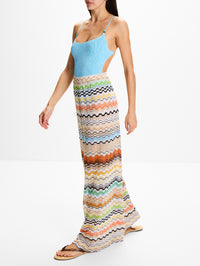 Trouser,MISSONI MARE,MULTI,Image 3