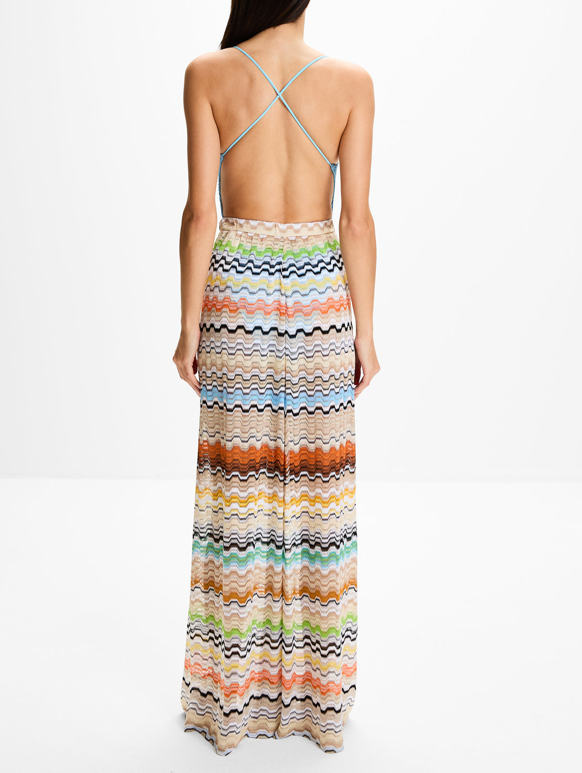 Trouser,MISSONI MARE,MULTI,Image 4
