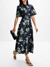 Floral Skirt,ERDEM,PAINTED ORCHID,Image 3