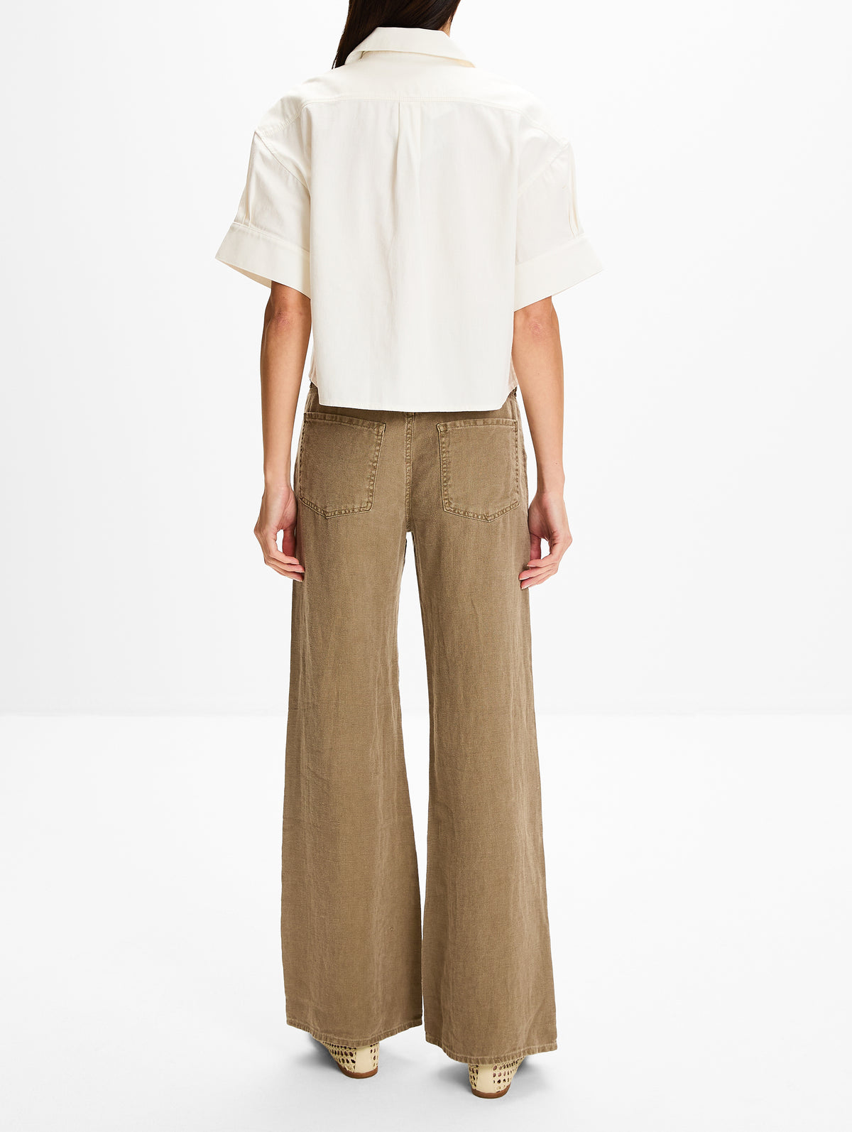 Short Sleeve Shirt,LOEWE,WHITE,Image 3