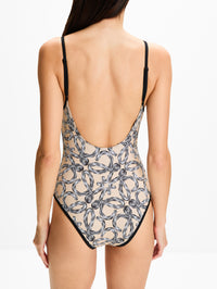 Swimsuit,LOEWE,BEIGE,Image 3