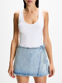 Short,LOEWE,WASHED BLUE,Image 5