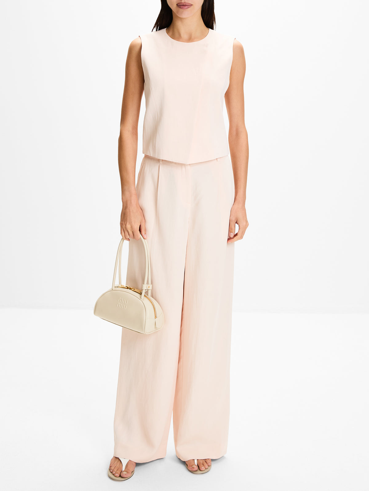 Hudson St Pant,TWP,CREME DE PECHE,Image 2