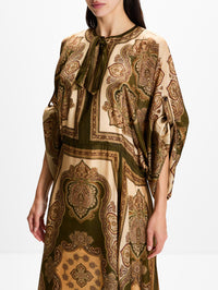 Mahon Tunic Midi Dress,ZIMMERMANN,OLIVE PAISLEY,Image 5