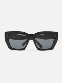 3 Dots Square Sunglasses,CELINE EYEWEAR,SHINY BLACK,Image 1