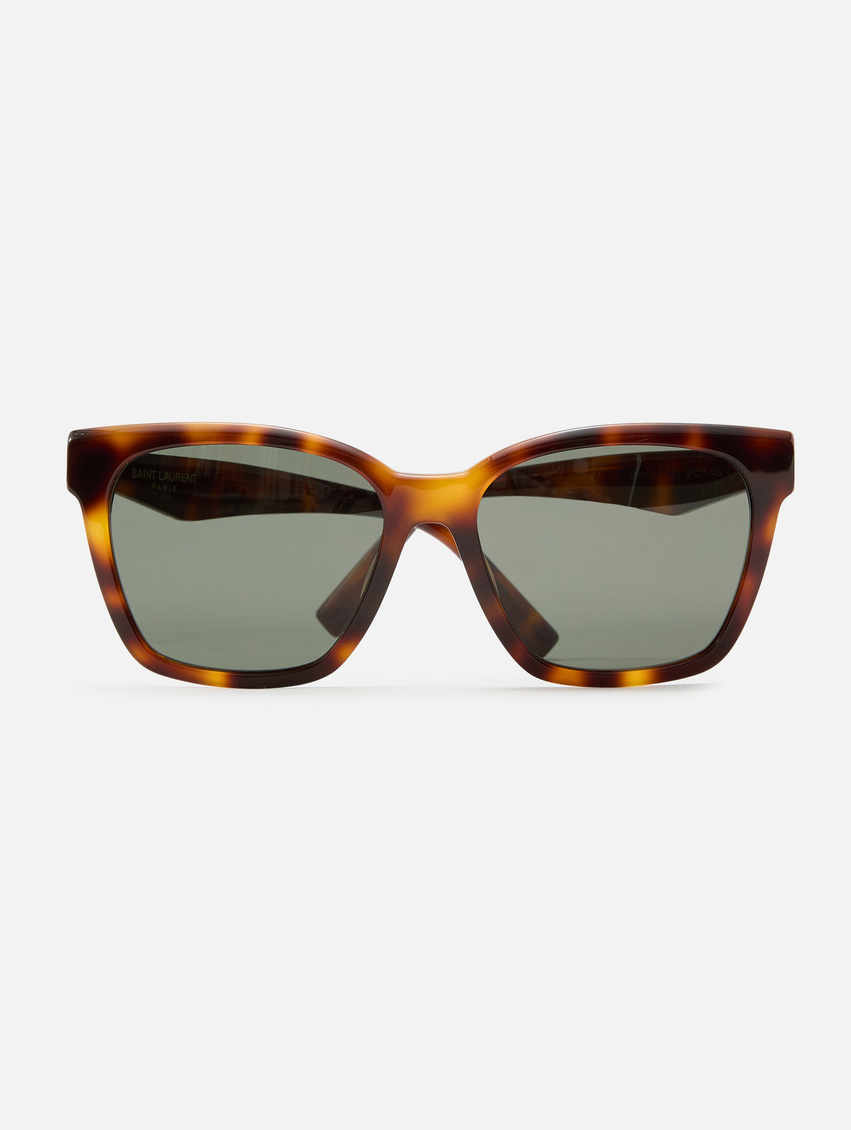 Square Frame,KERING EYE- SAINT LAURENT,HAVANA,Image 1