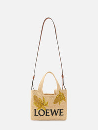 Font Tote Bag,LOEWE,MUSTARD,Image 4