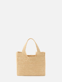 Font Tote Bag,LOEWE,MUSTARD,Image 3