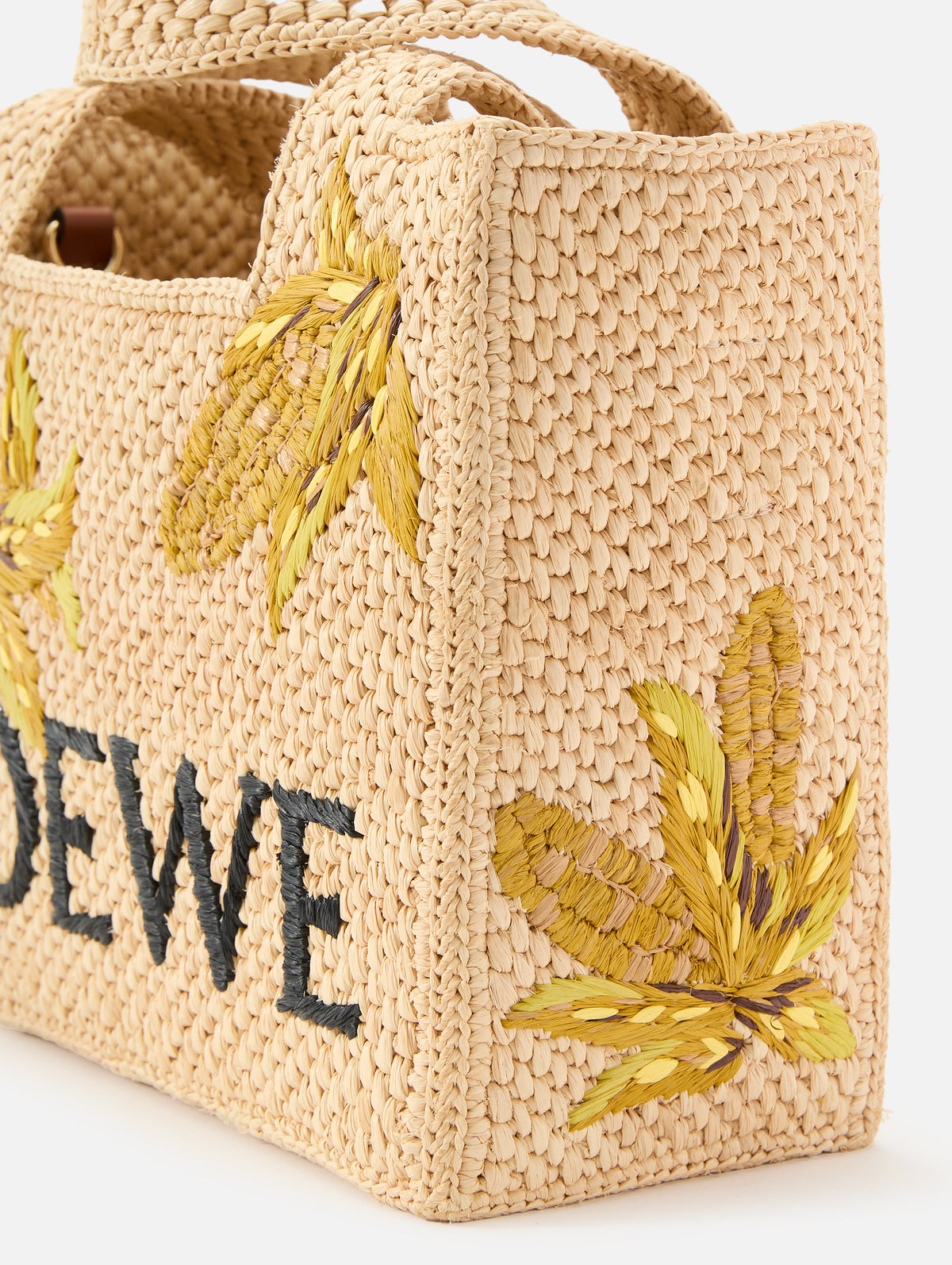 Font Tote Bag,LOEWE,MUSTARD,Image 6