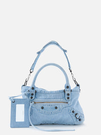 Le City First Bag,BALENCIAGA,LIGHT BLUE,Image 3