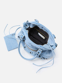 Le City First Bag,BALENCIAGA,LIGHT BLUE,Image 4