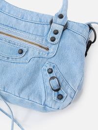 Le City First Bag,BALENCIAGA,LIGHT BLUE,Image 5