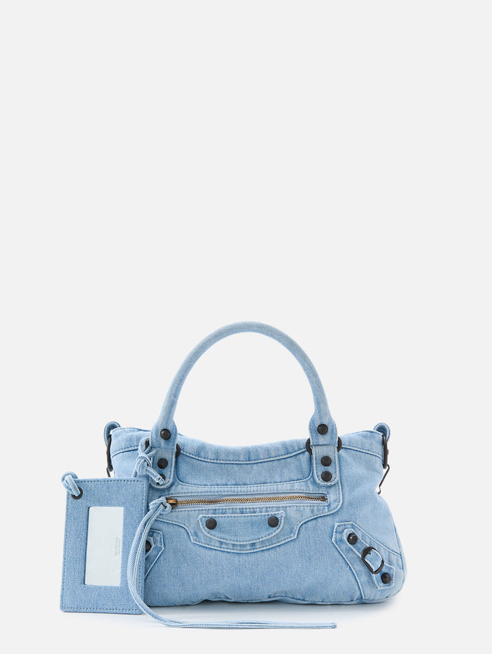 Le City First Bag,BALENCIAGA,LIGHT BLUE,Image 1