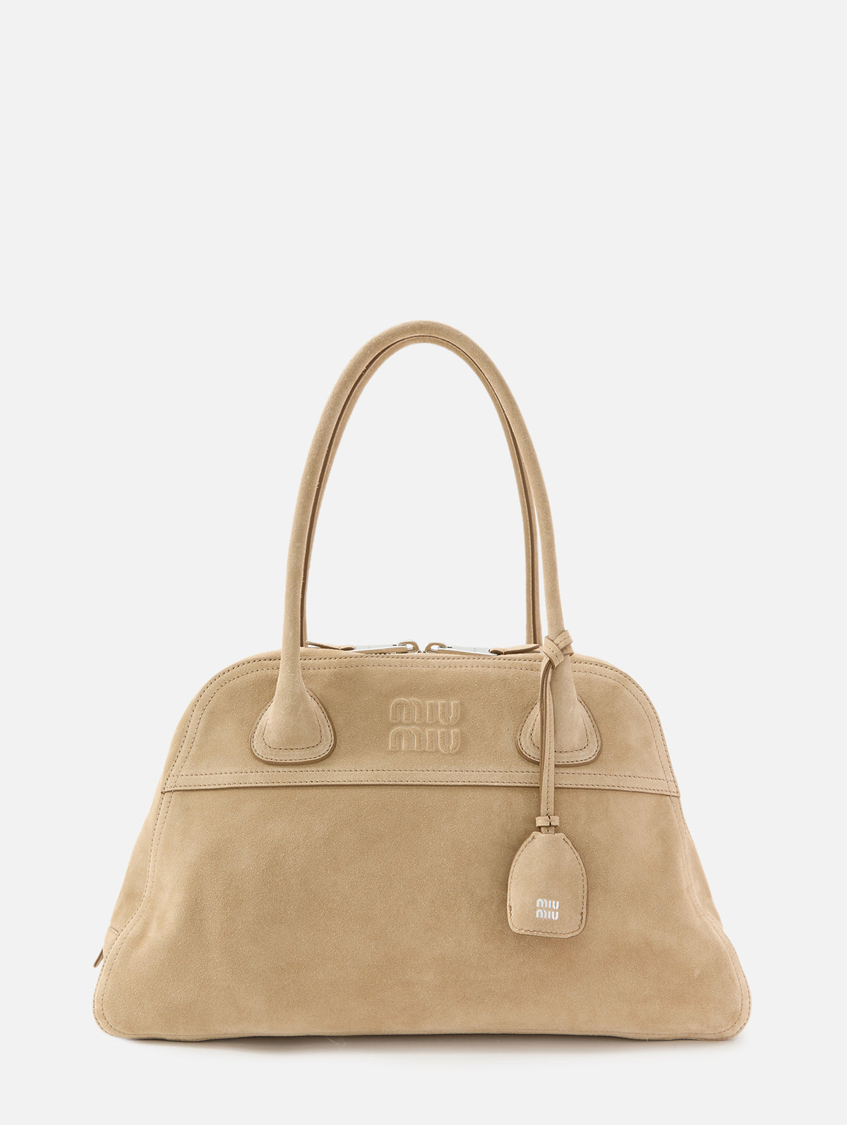 Duffle Bag,MIU MIU,ECRU,Image 1