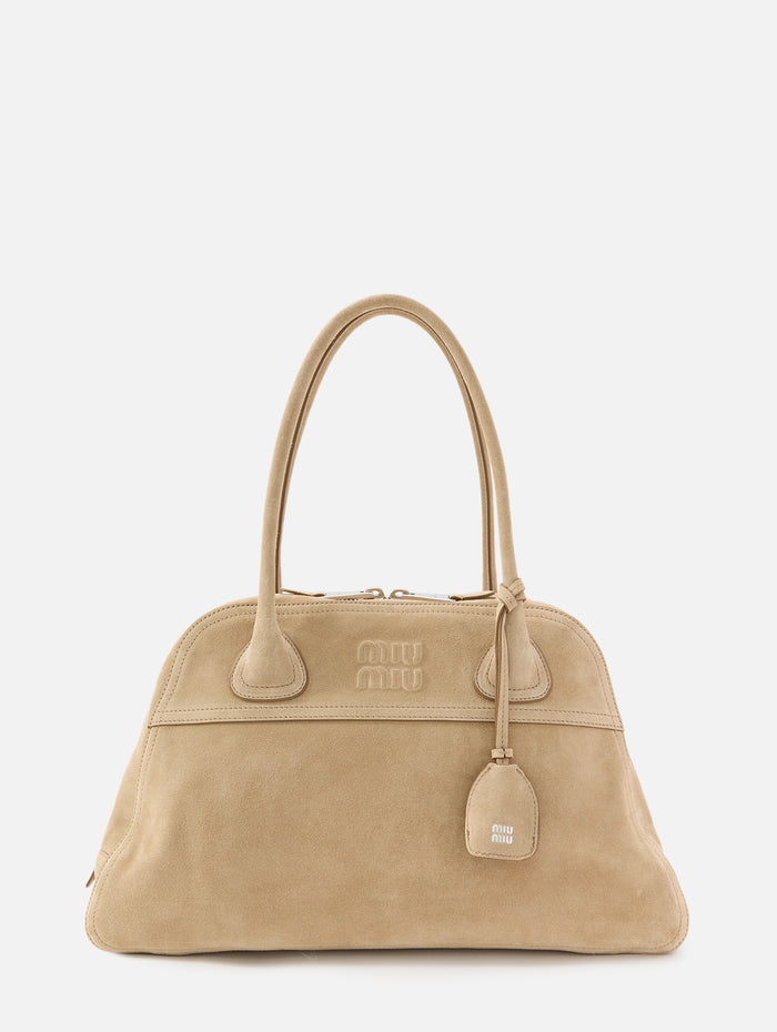 Duffle Bag,MIU MIU,ECRU,Image 1
