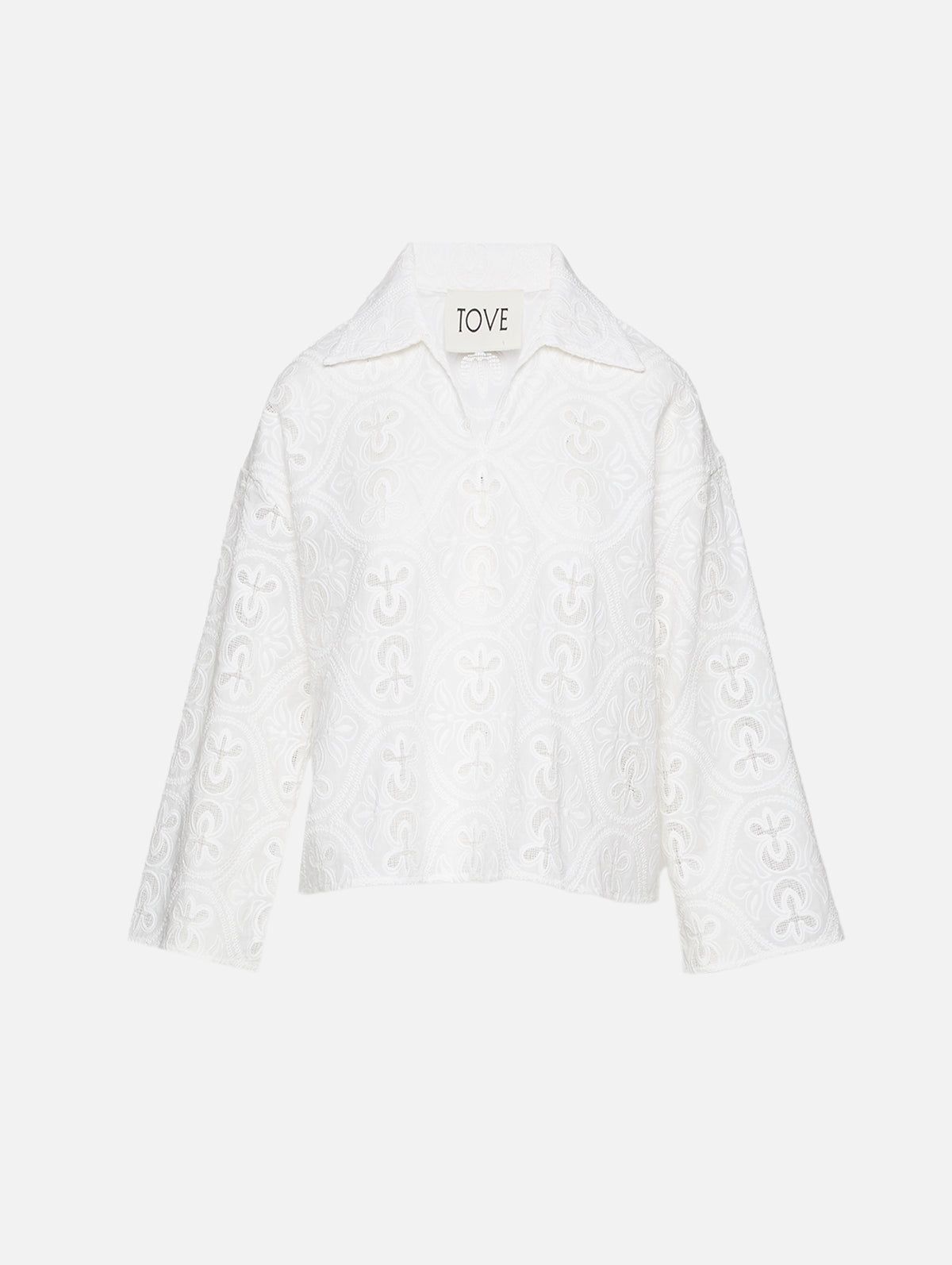 Leighton Top,TOVE,WHITE,Image 1