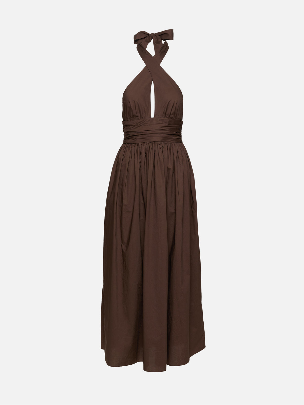Keyhole Halter Dress | MATTEAU | elysewalker Keyhole Halter Dress | MATTEAU | elysewalker