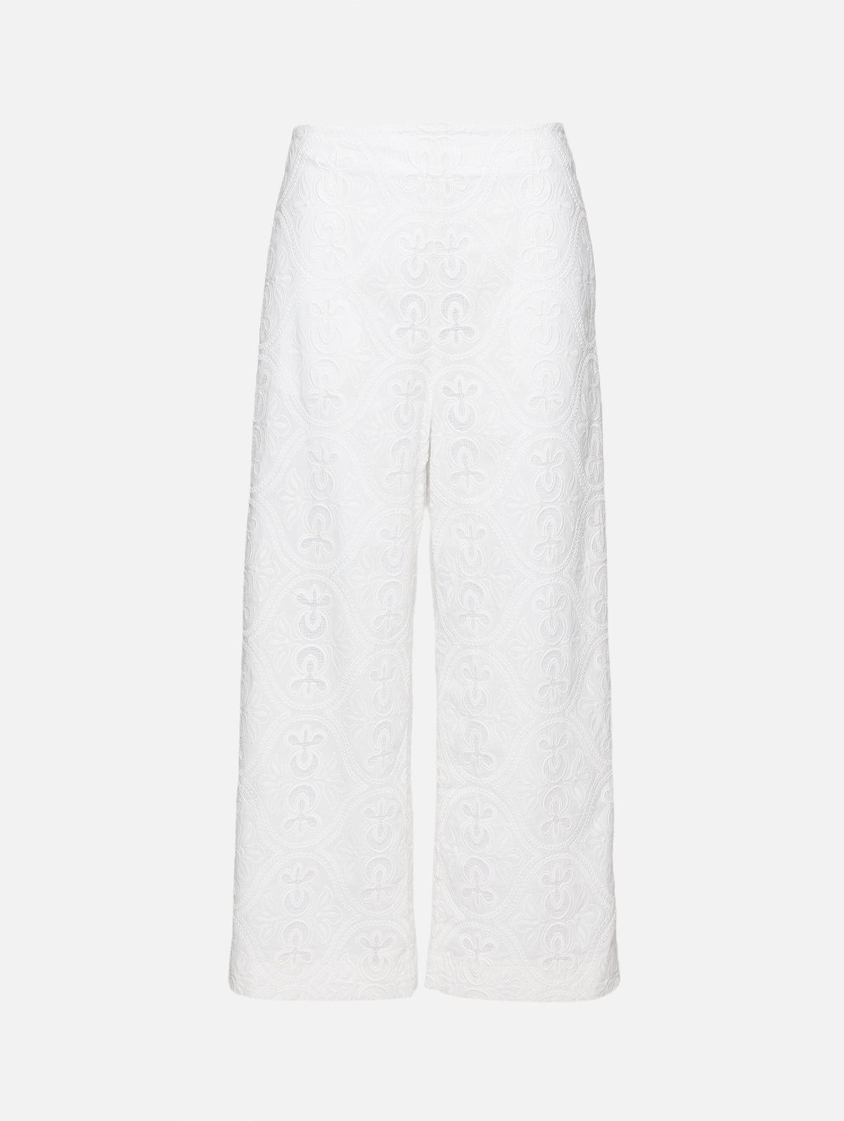 Nynette Trouser,TOVE,WHITE,Image 1