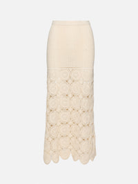 Siula Skirt,ESCVDO,IVORY,Image 1