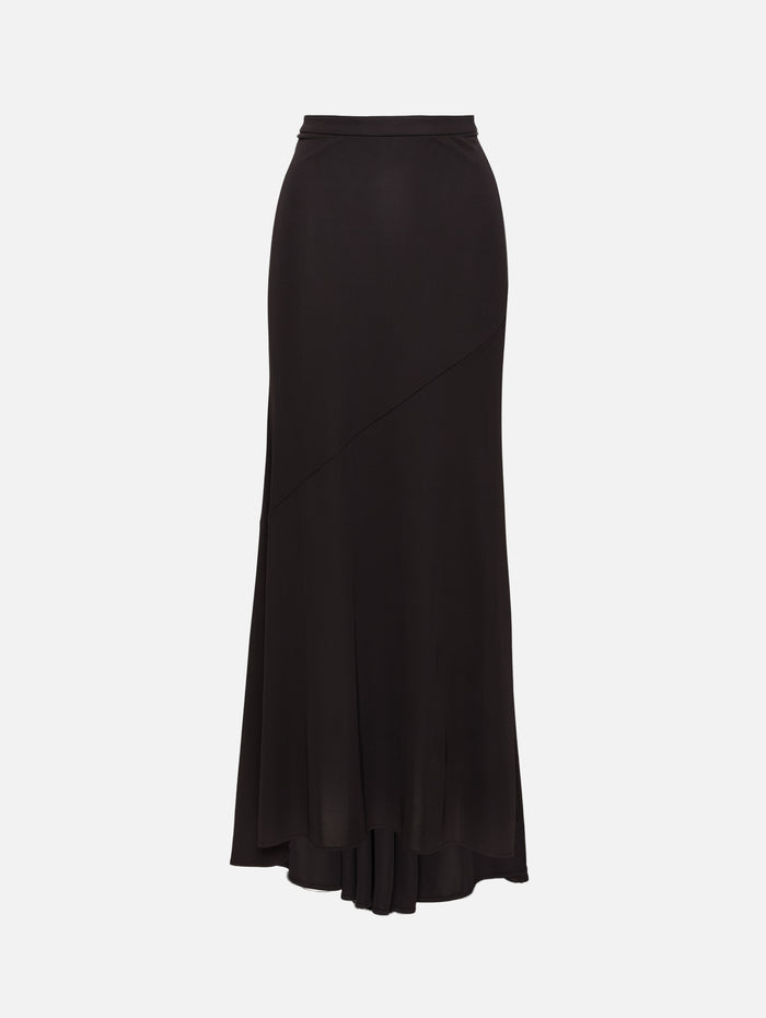 Dree Skirt,TWP,DARK CHOCOLATE,Image 1