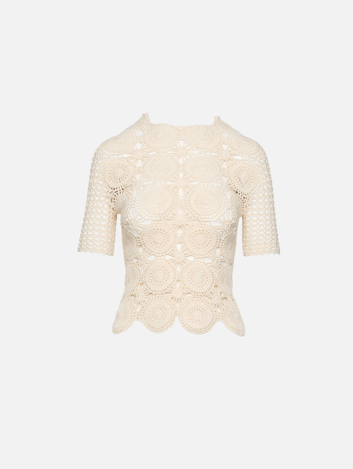 Siula Top,ESCVDO,IVORY,Image 1