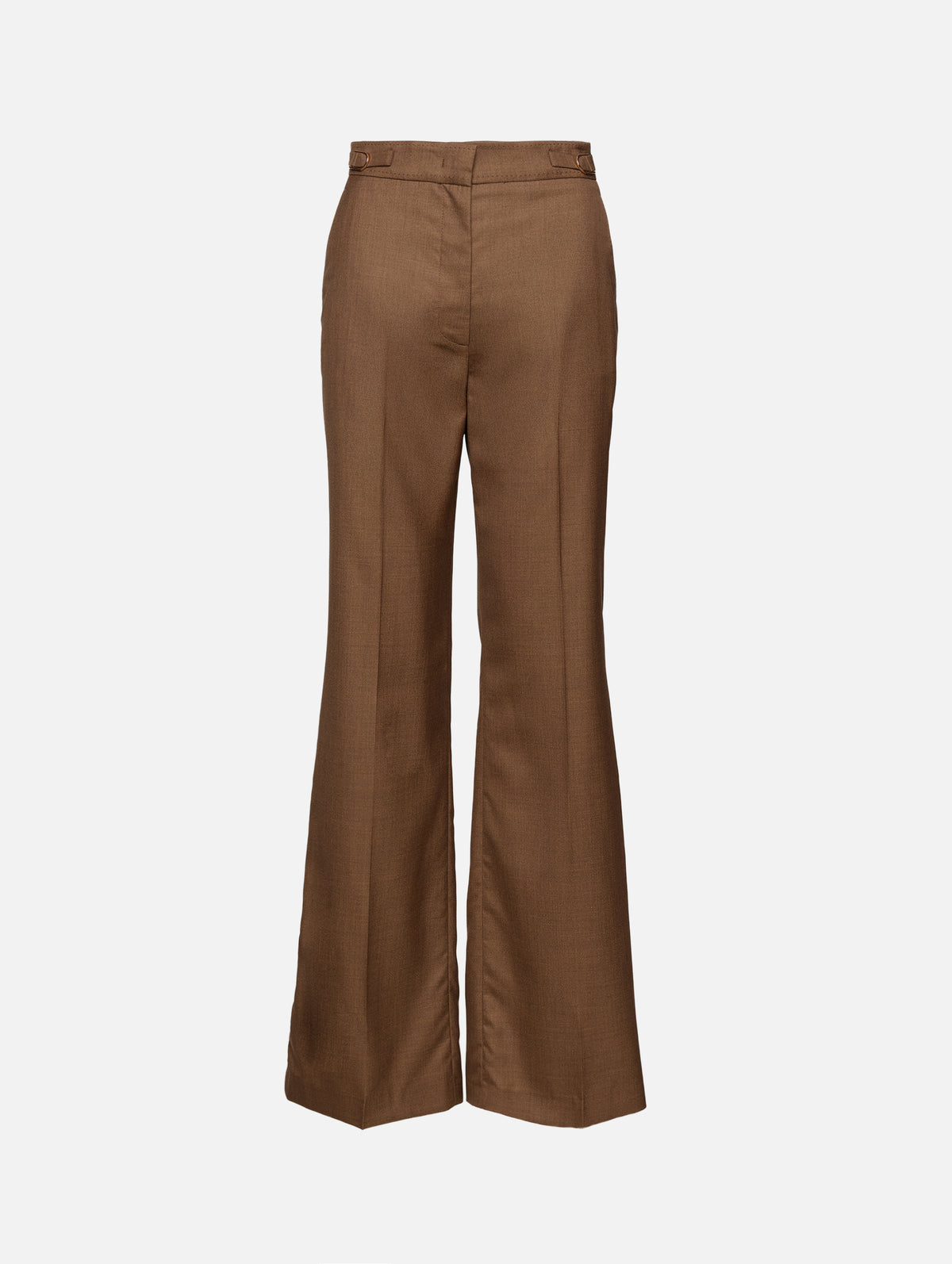 Vesta Pant,GABRIELA HEARST,CHESTNUT,Image 1