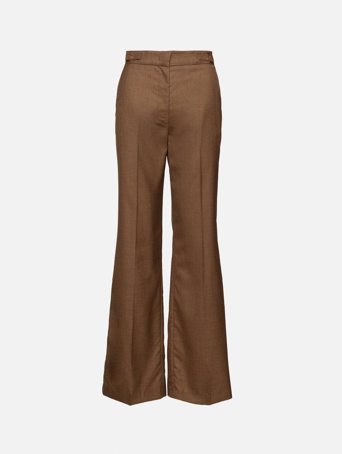 Vesta Pant,GABRIELA HEARST,CHESTNUT,Image 1