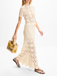 Siula Skirt,ESCVDO,IVORY,Image 3