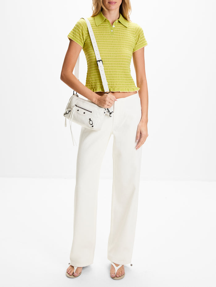 Le City Moto Mini Bag,BALENCIAGA,OPTIC WHITE,Image 1