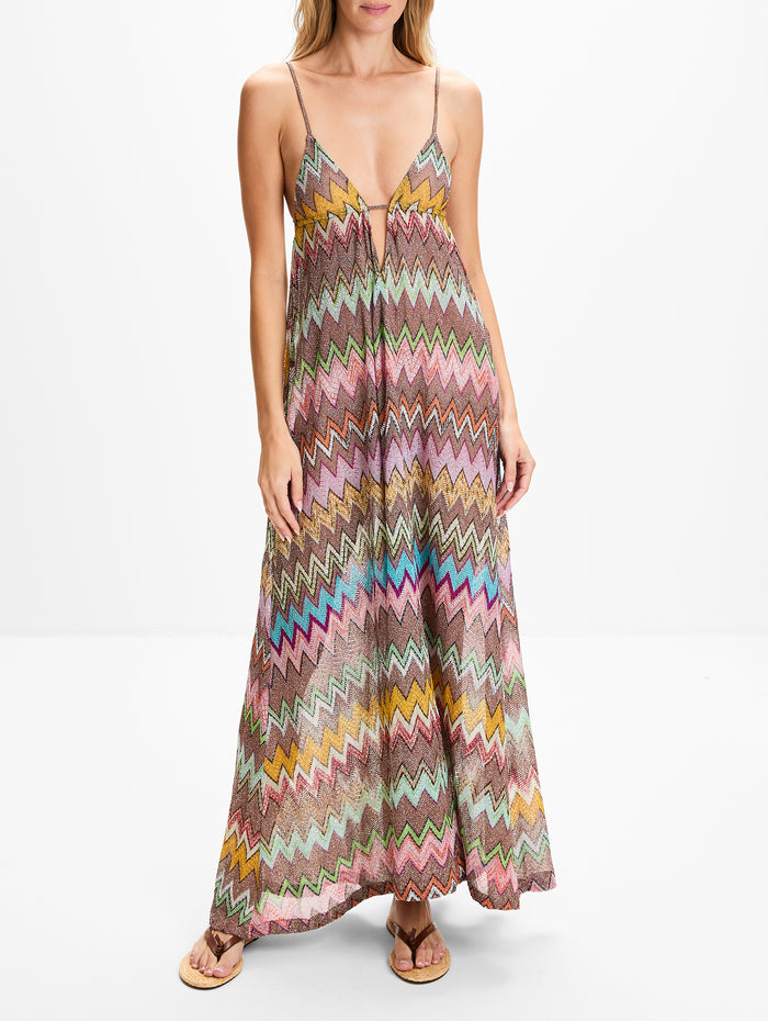 Long Cover Up,MISSONI MARE,MULTICOLOURED,Image 1