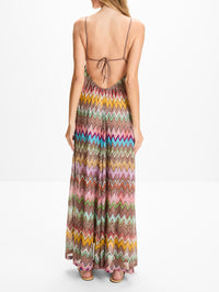 Long Cover Up,MISSONI MARE,MULTICOLOURED,Image 4