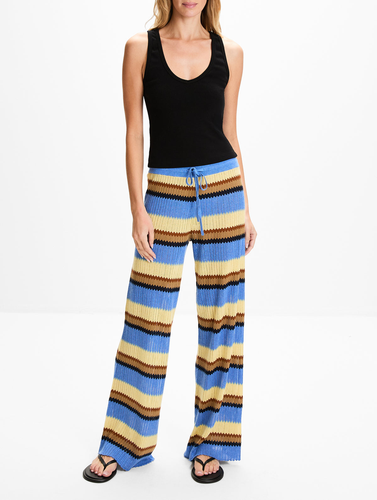 Palazzo Pant,GUEST IN RESIDENCE,DELFT BLUE COMBO,Image 2