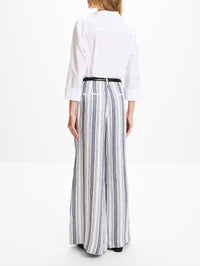Demie Pant,TWP,IVORY/NAVY,Image 4