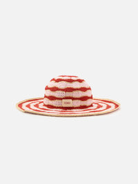 Cappello Tesa Hat,FENDI,ROSA MULTI,Image 1