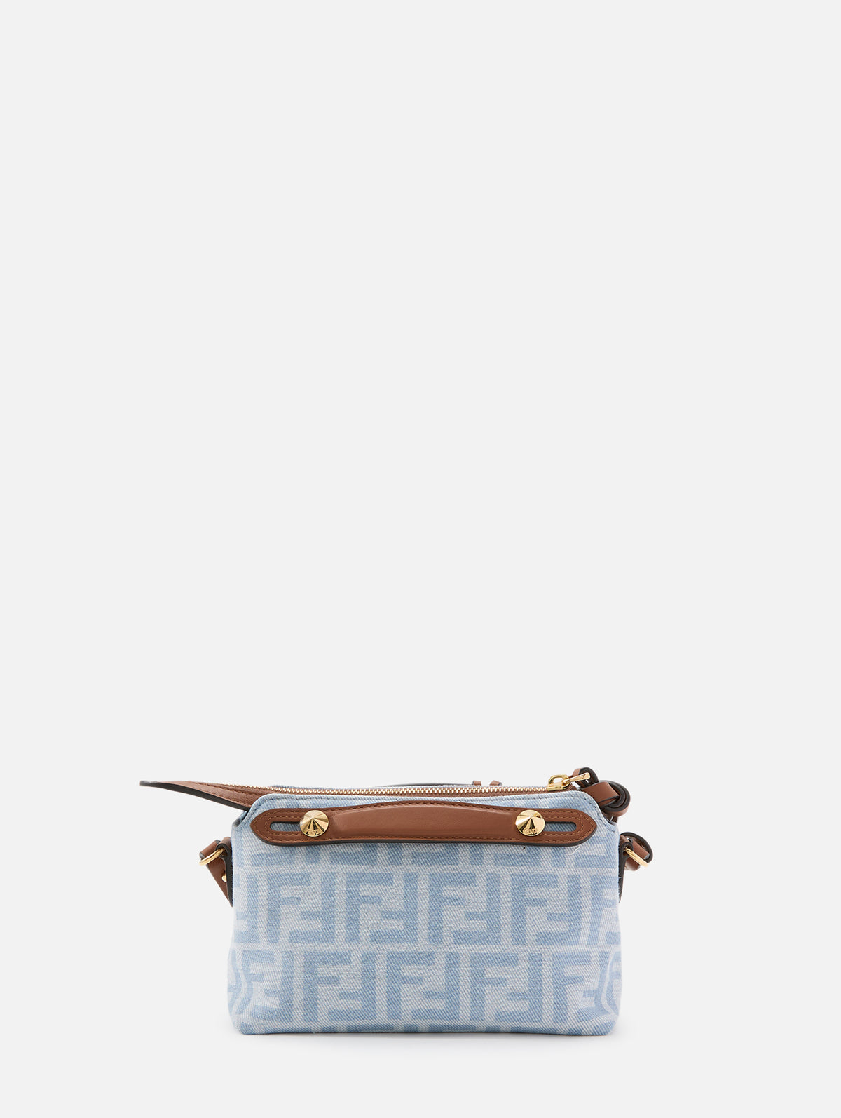 By The Way Clutch,FENDI,DENIM,Image 3