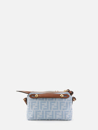 By The Way Clutch,FENDI,DENIM,Image 3